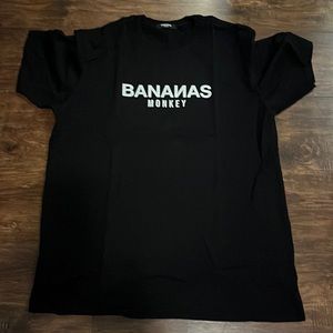 Bananas Monkey t shirt for men